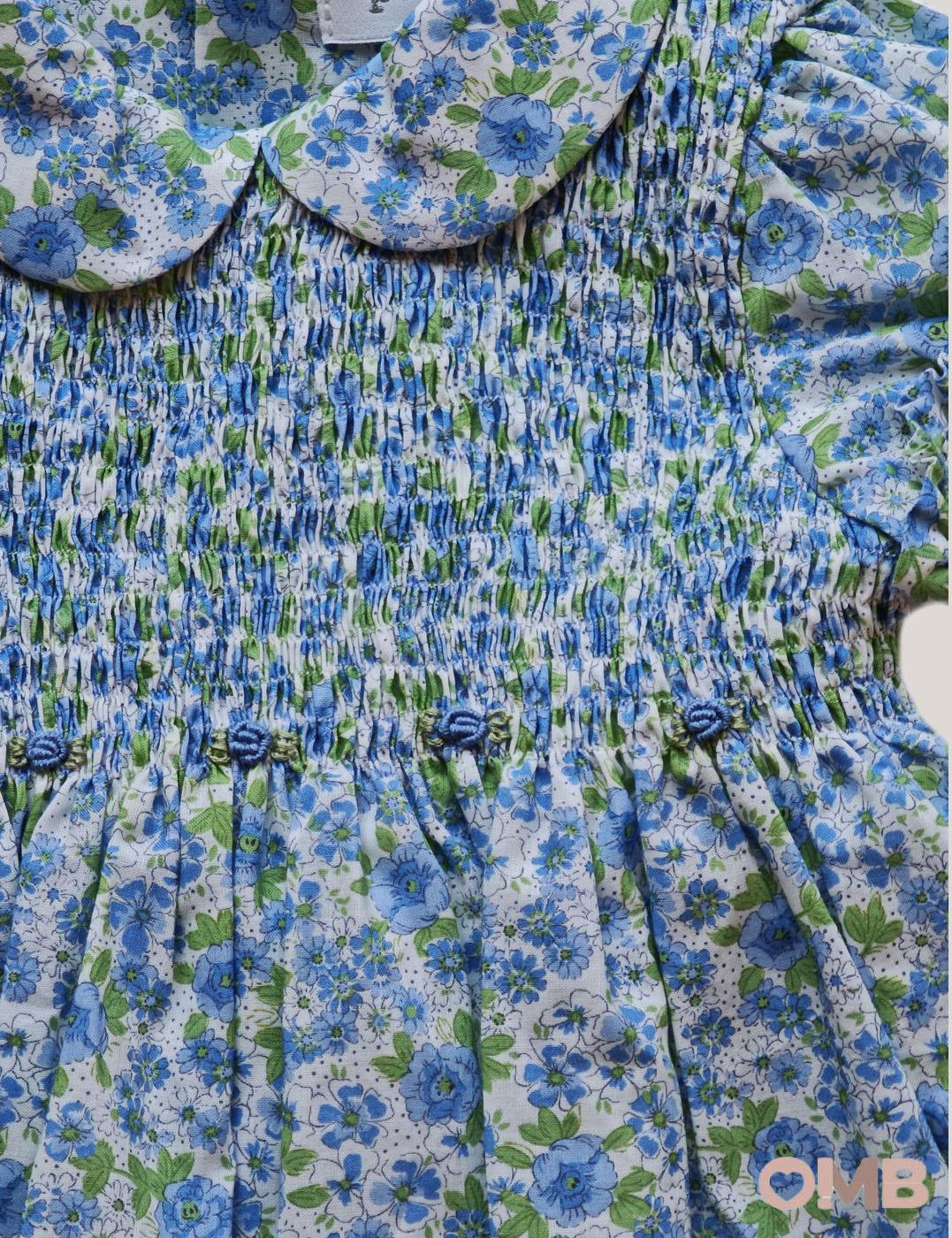 Abito neonata PEPECE' 7140 Blu<BR/> 7140 LIBERTYBLU PEPECE' 