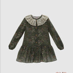 Abito Yoedu bambina 5164 Verde 5164 VERDE YOEDU 