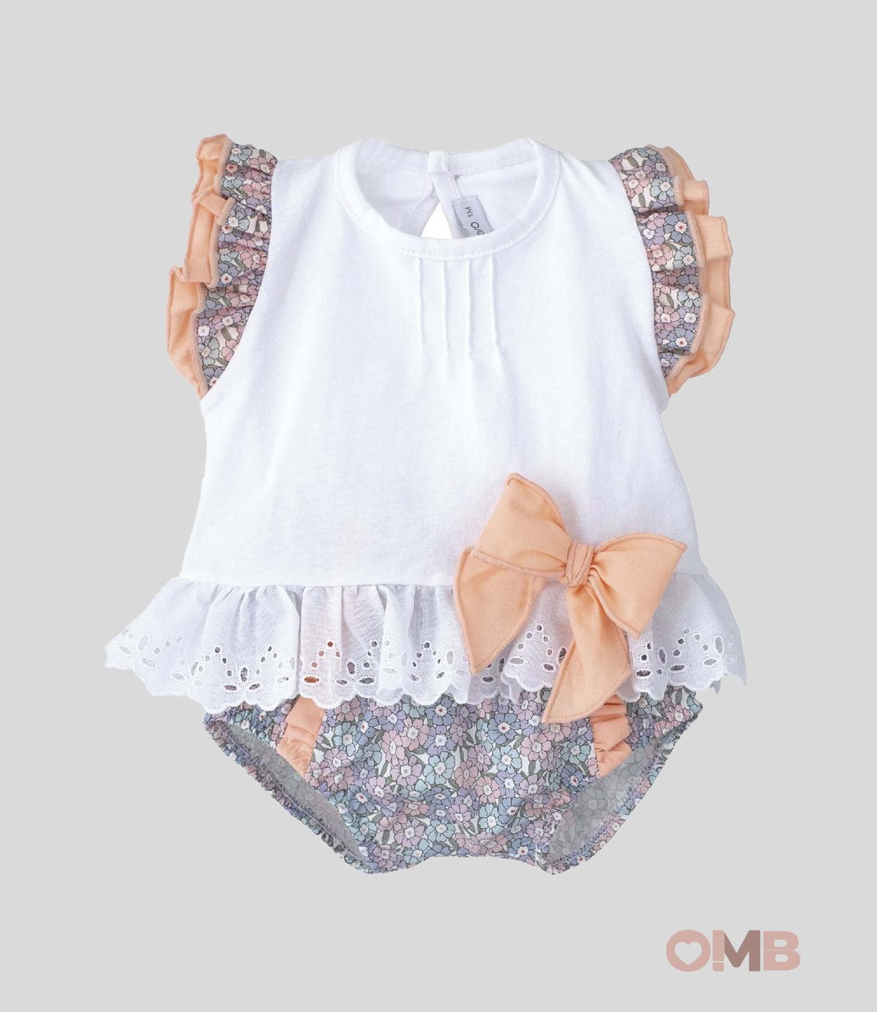 Completo Neonata Calamaro Baby 11114 bianco 11114 AZUL CALAMARO BABY 