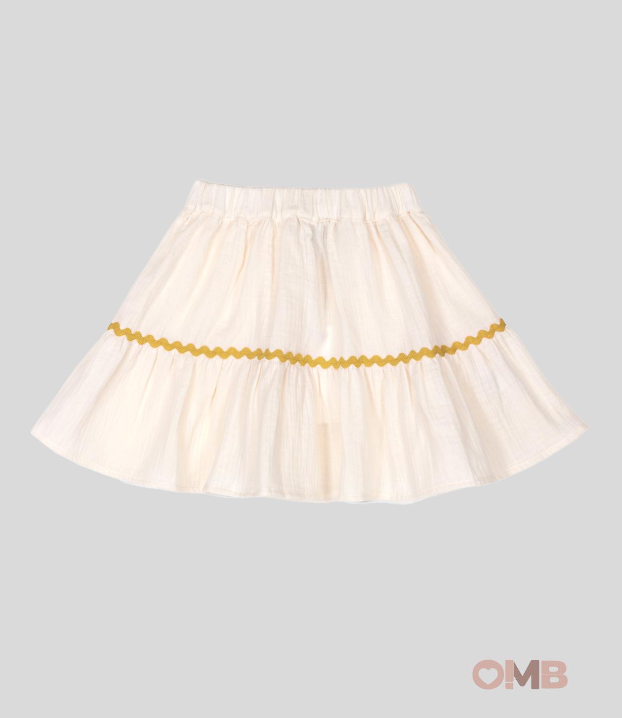 Gonna Bambina Mipounet Althea ocra ALTHEA. OCRA MIPOUNET 