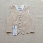 Gilet neonato AMBARABA' FM41097 Beige<BR/> FM41097 BEIGE AMBARABA' 