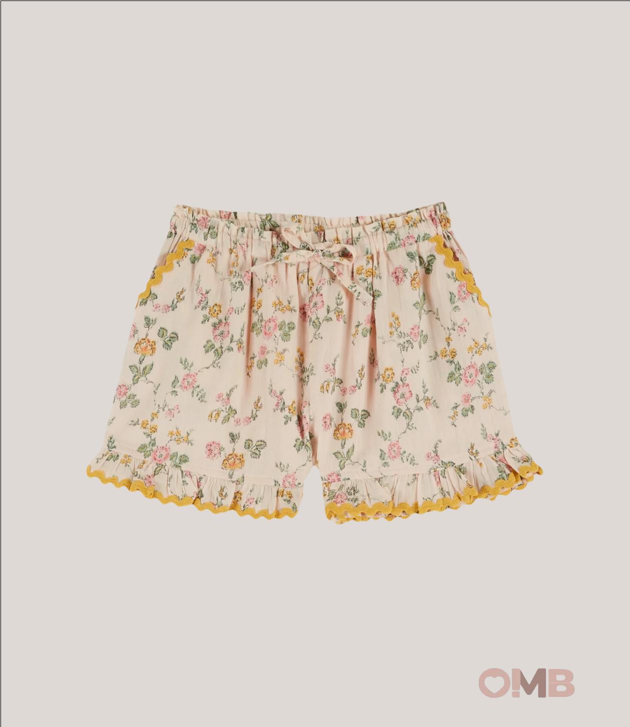 Short EMILE ET IDA bambina AD052A Giallo AD052A GIALLO EMILE ET IDA 