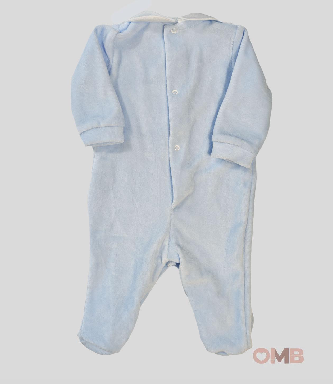 Tutina Neonato PEPECE' 7400 Celeste<BR/> 7400 CONIGLIO PEPECE' 