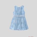 Abito Bambina ABEL&LULA 025 Celeste 025 CELESTE ABEL&LULA 