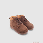 Stivali PANYNO bambino B3721 Cioccolato B3721 PIEL SERRAJE SEDA CHOCOLATE PANYNO 