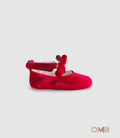 Scarpe culla PANYNO neonata A2705 rosso