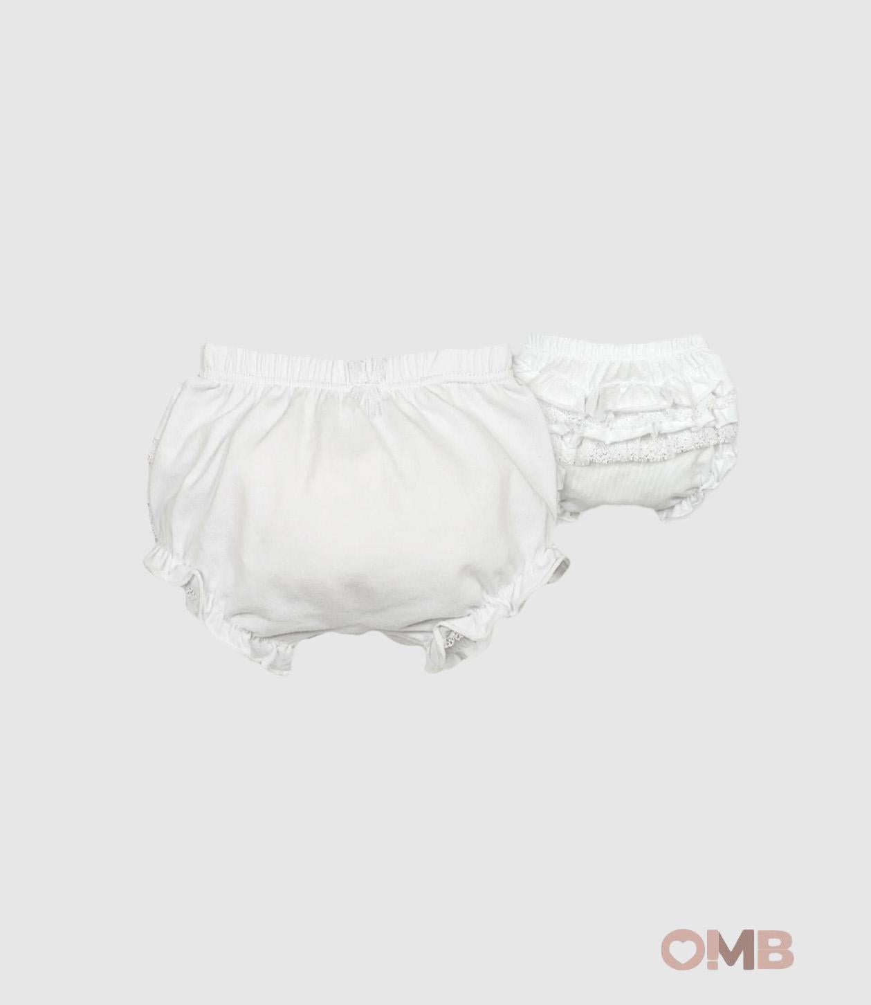 Coulotte CALAMARO BABY neonata 17261 Bianca 17261 BIANCO CALAMARO BABY 