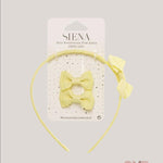 Cerchietto neonata SIENA 7439 Giallo 7439 GIALLO SIENA 