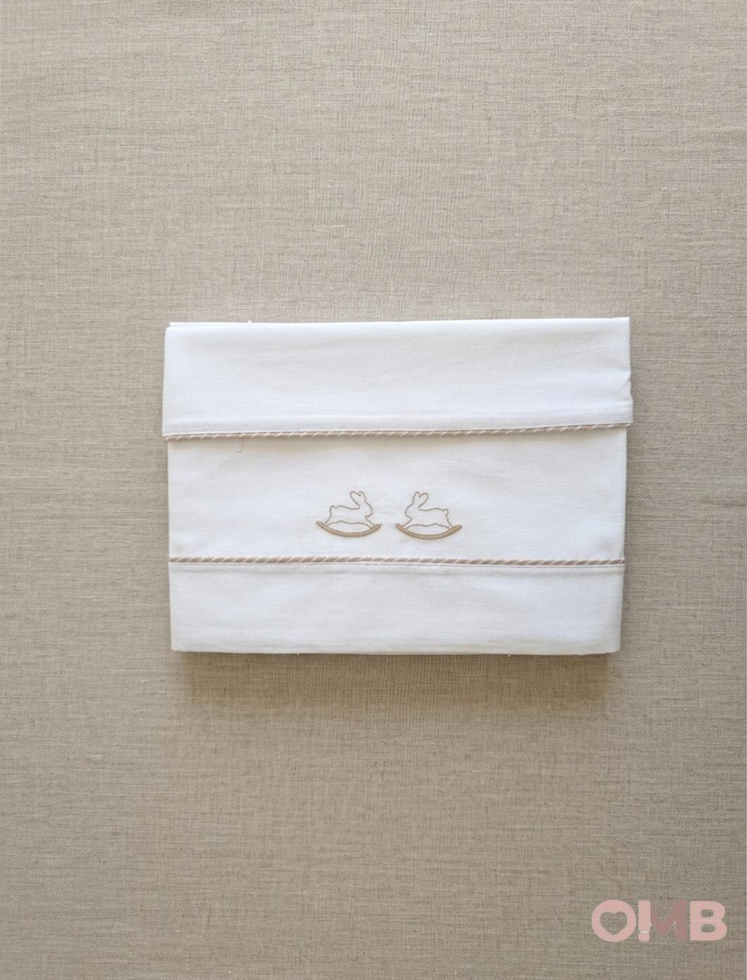 Lenzuola neonato COCCODE C63404 Bianche C63404 CONIGLIETTO COCCODE 