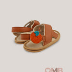 Sandali Neonata Illytrilly Aranacia marroncini SANDALI ARANCIA ILLYTRILLY 