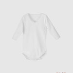 Body CALAMARO BABY neonata 19088 Bianco 19088 BIANCO CALAMARO BABY 