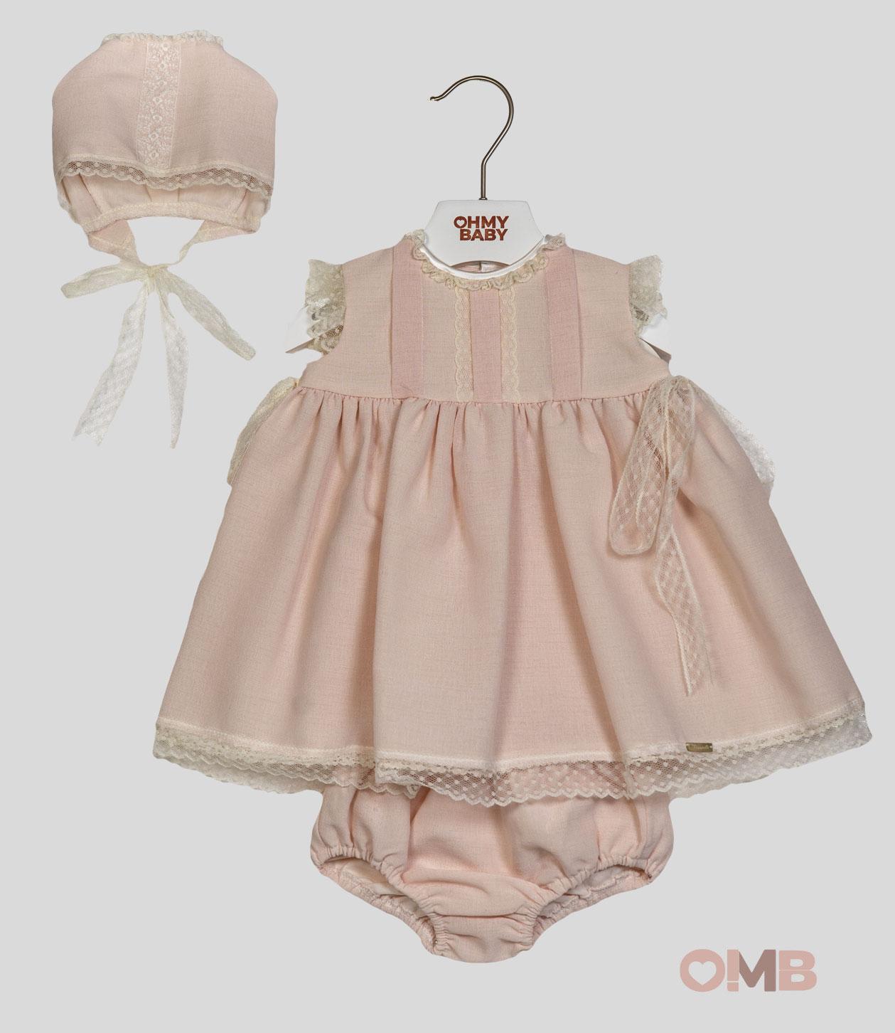 Abito Neonata Niseret 5502 rosa 5502 ROSA NISERET 