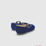 Bambolina PANYNO bambina B2601 Blu B2601 PIEL VELLUTO NAVY PANYNO 