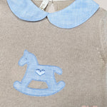 Tutina BABY LORD neonato 385 Sabbia 385 SABBIA-CIELO BABY LORD 