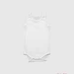 Body CALAMARO BABY neonato 01403 Bianco 01403 BIANCO CALAMARO BABY 