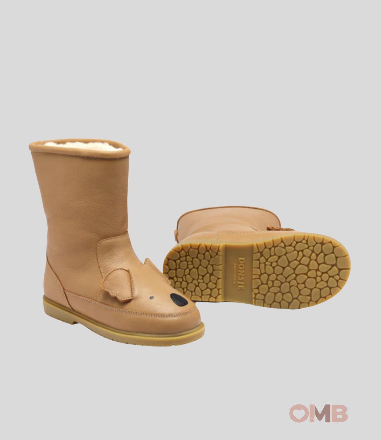 Stivali Bambino DONSJE WADUDU Marrone WADUDU. CL003 DONSJE 