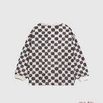 Maglia Play Up bambino 3AR11006 Grafite 3AR11006 QUADRI PLAY UP 