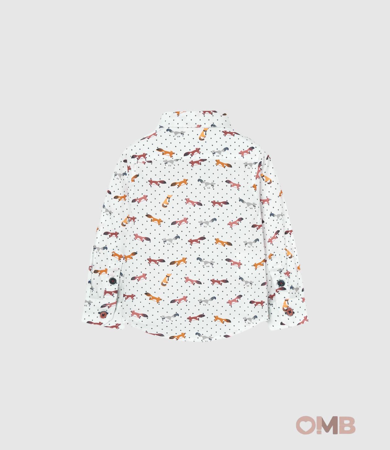 Camicia BOBOLI bambino 719018 Bianca 719018 VOLPE BOBOLI 