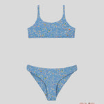 Costume Bambina Pesciolino Rosso BKK Liberty celeste <BR/> BKN PESCI PESCIOLINO ROSSO 