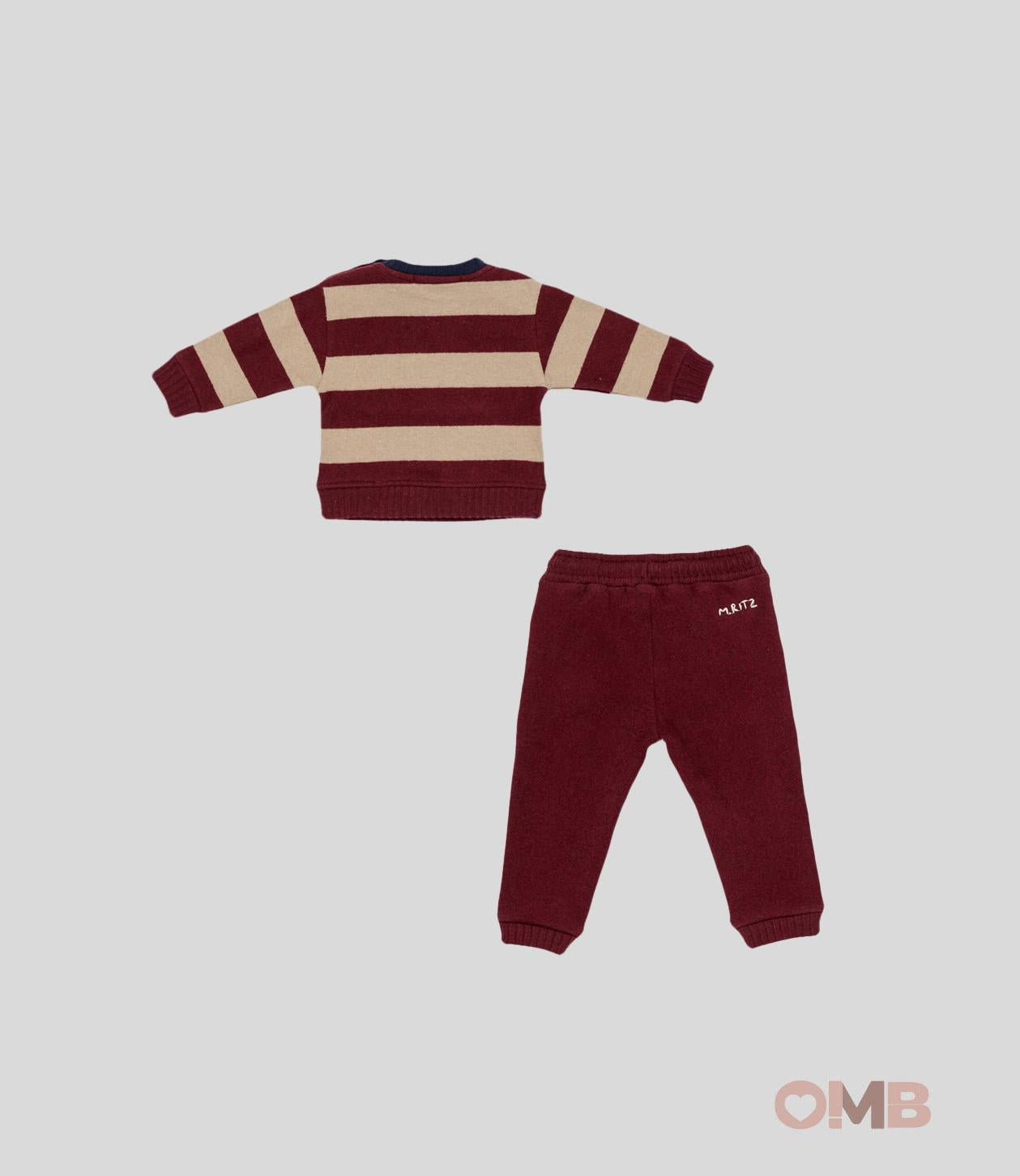 Completo Manuel Ritz neonato 3234/3235 Bordeaux 3234/3235 BORDEAU MANUEL RITZ 