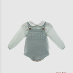 Completo Yoedu neonato 1019 Celeste <BR/> 1019 SETA YOEDU 