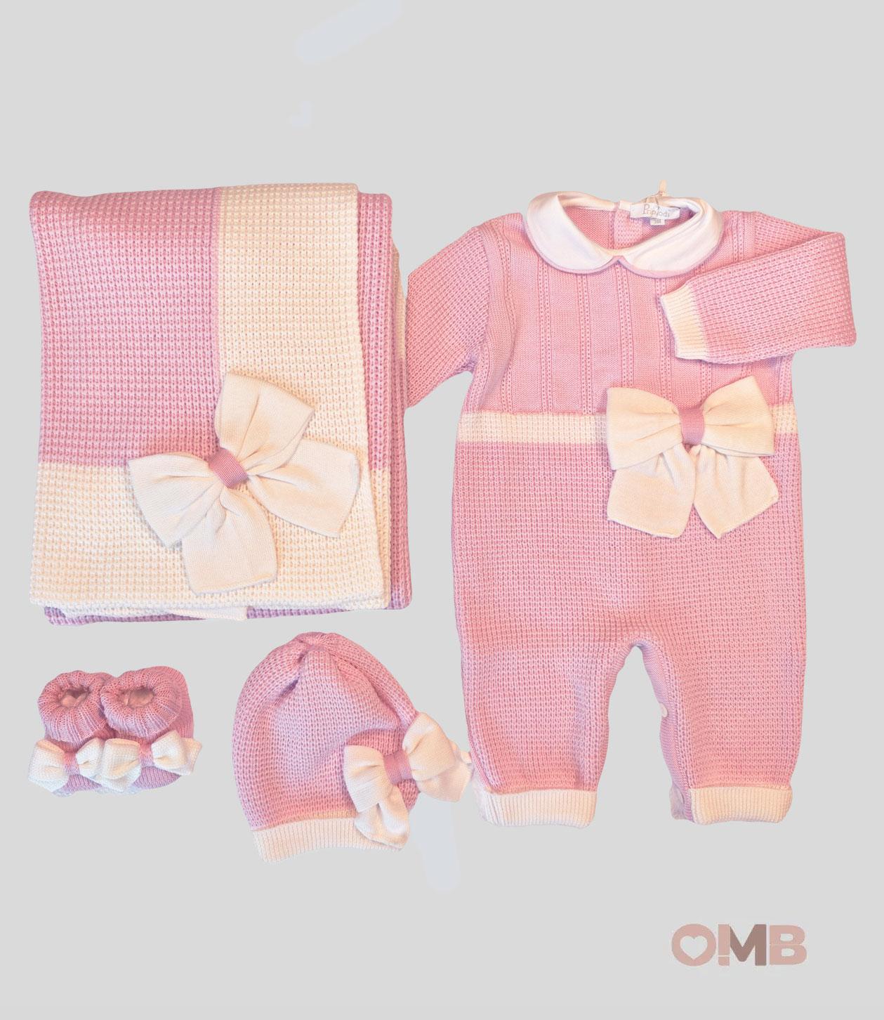 Coperta Neonata PRIMODI BEBE 3518.1S Rosa 3518.1S ROSA PRIMODI BEBE 