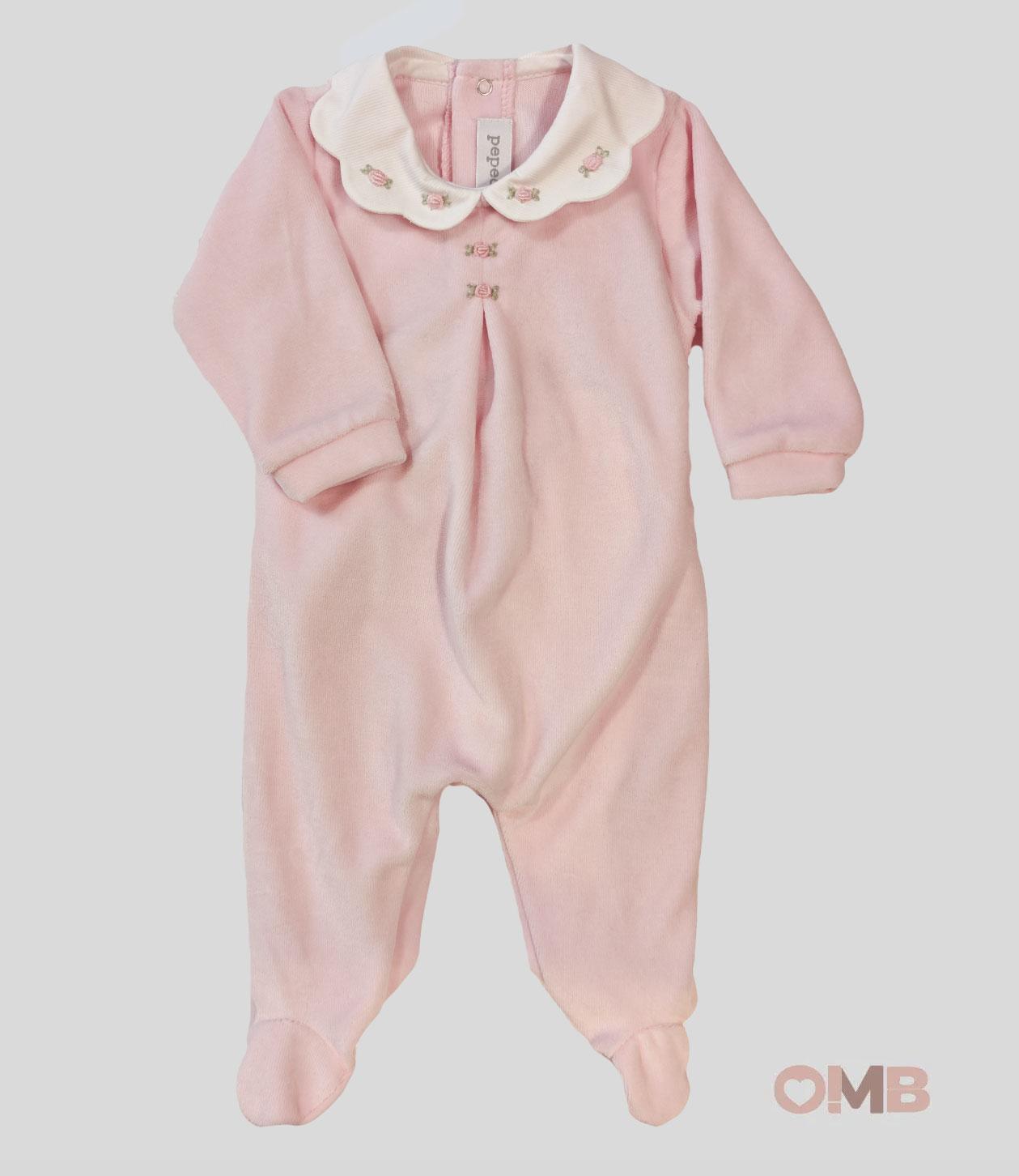 Tutina Neonata PEPECE' 7440 Rosa<BR/><BR/> 7440 ROSA PEPECE' 