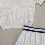 Completo bambina MAGLIFICIO VERONA 015516015520 Blu 015516-015520 BIANCO-BLU MAGLIFICIO VERONA 