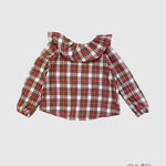 Camicia EMMAG neonata 07M Rossa 07M TARTAN EMMAG 