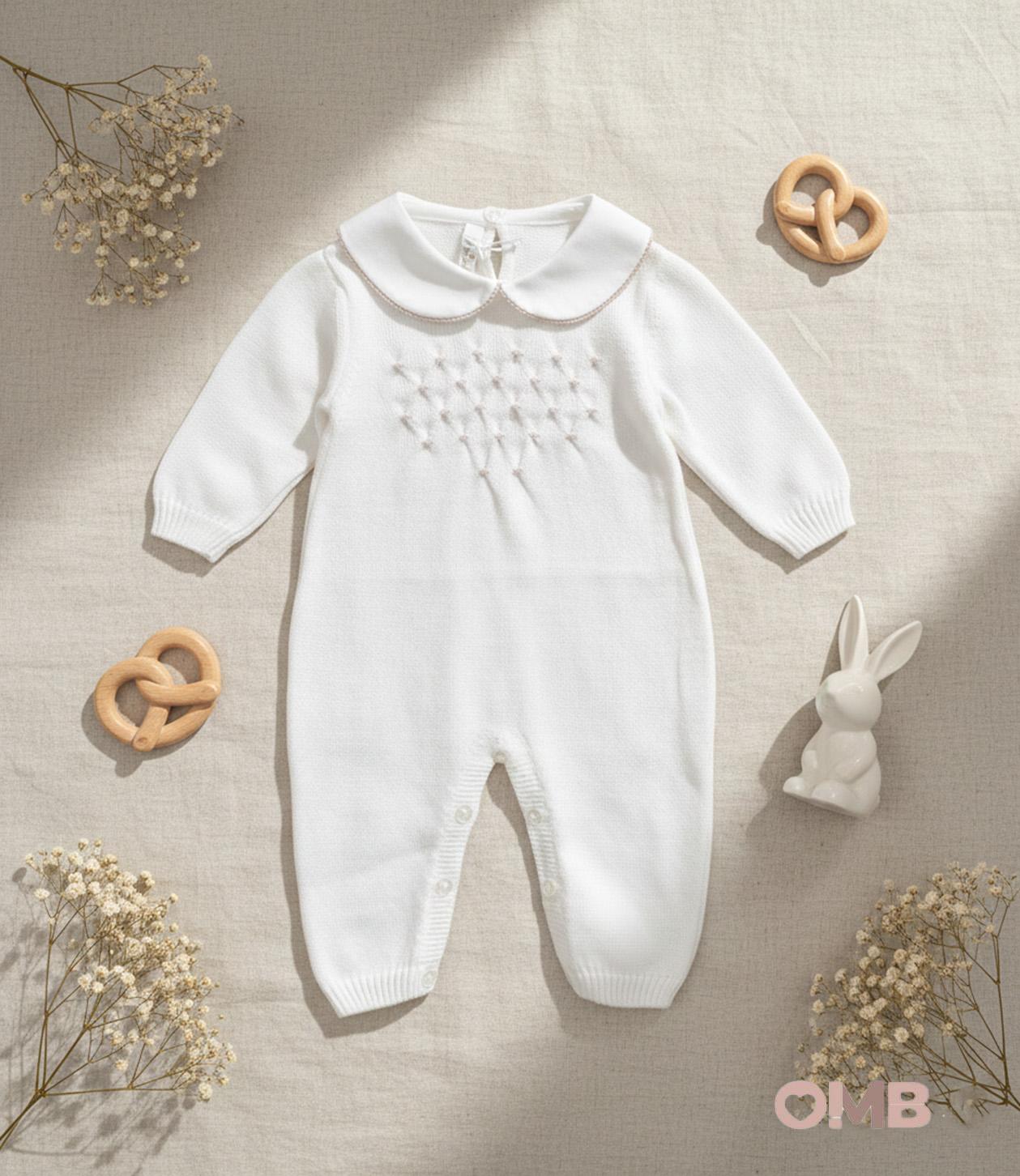 Tutina BABY LORD neonata 388 Bianco 388 BIANCO-SABBIA BABY LORD 