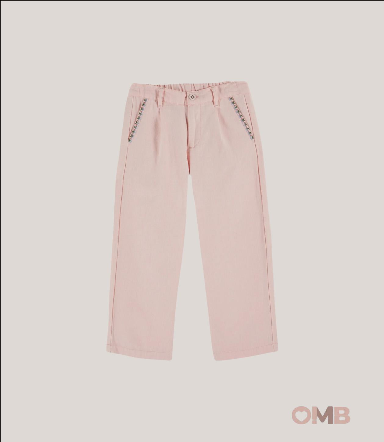 Pantalone EMILE ET IDA bambina AD059A Rosa AD059A ROSA EMILE ET IDA 