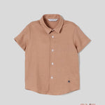 Camicia Bambino Manuel Ritz MR3097 cammello 3097 CAMMELLO MANUEL RITZ 
