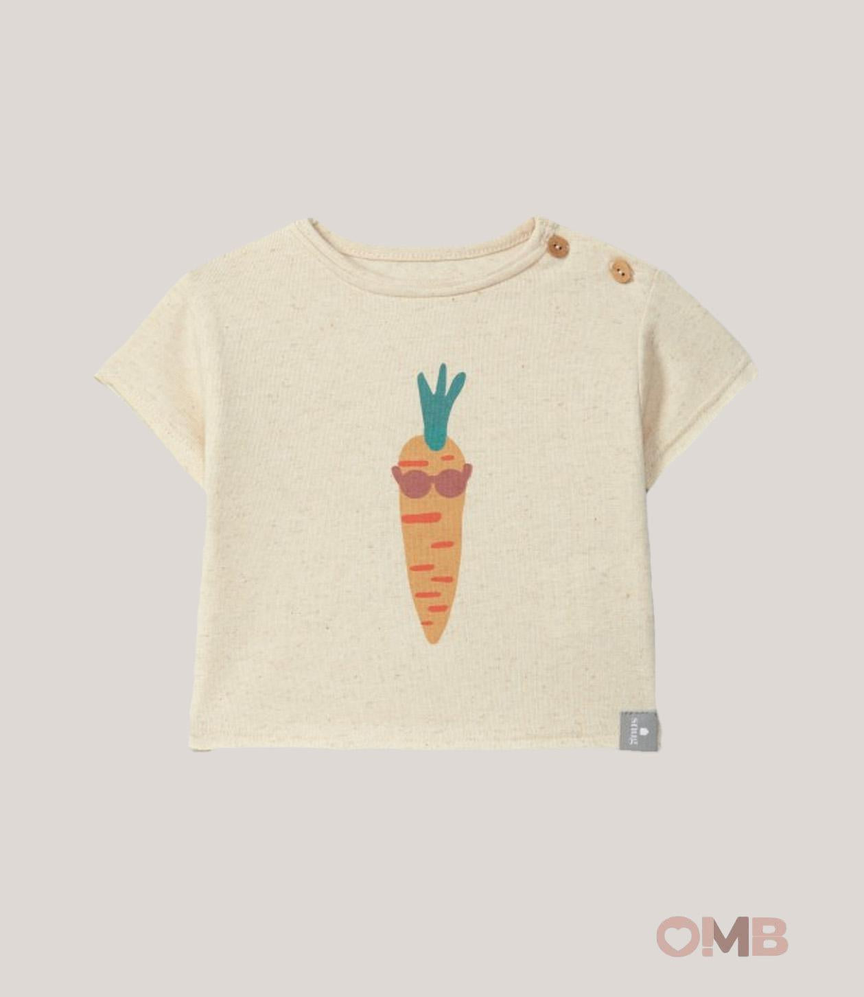 T-shirt neonato SNUG 6S012A Ocra 6S012A OCRA SNUG 
