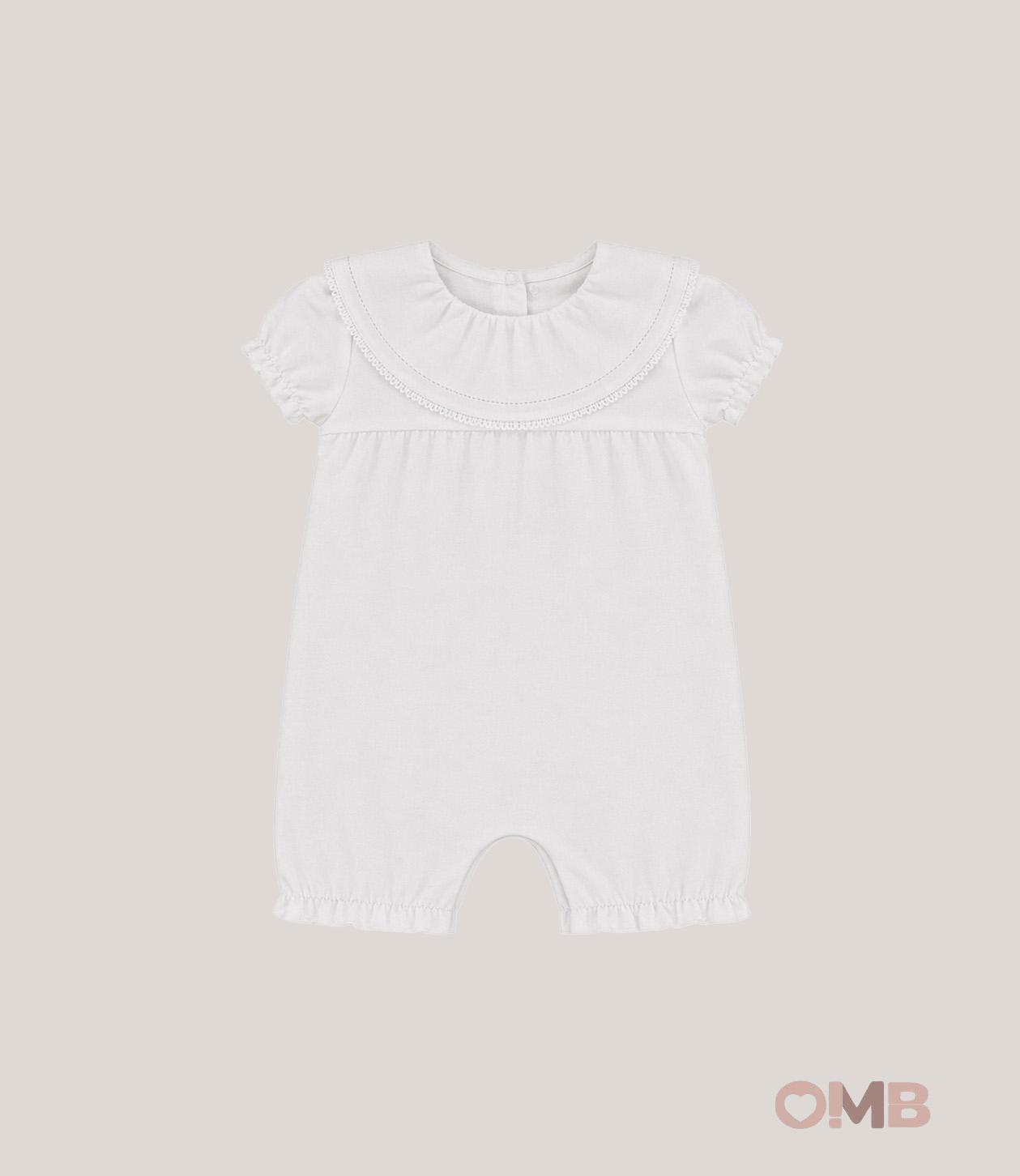 Pagliaccetto neonata COCCODE C63127 Bianco C63127 BIANCO COCCODE 