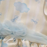 Abito neonata AMBARABA' FF41120 Panna<BR/> FF41120 CIELO/GIALLO AMBARABA' 