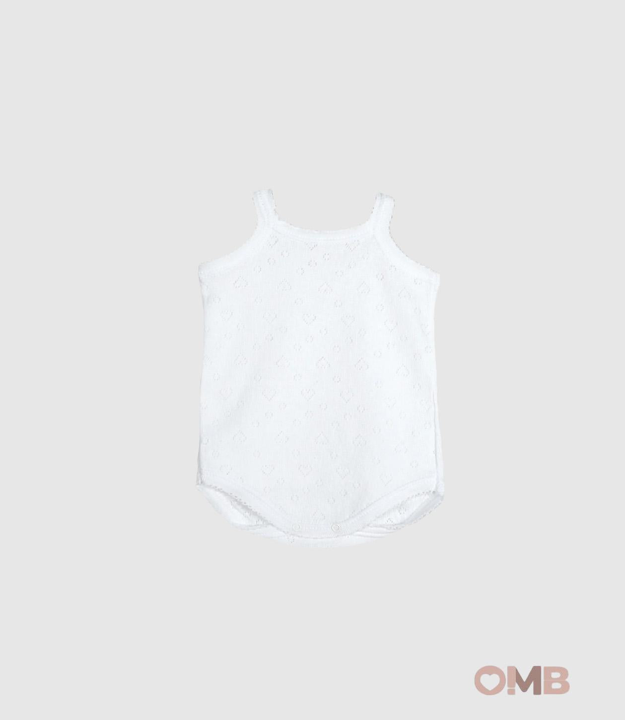 Body CALAMARO BABY neonata 01688 Bianco 01688 BIANCO CALAMARO BABY 