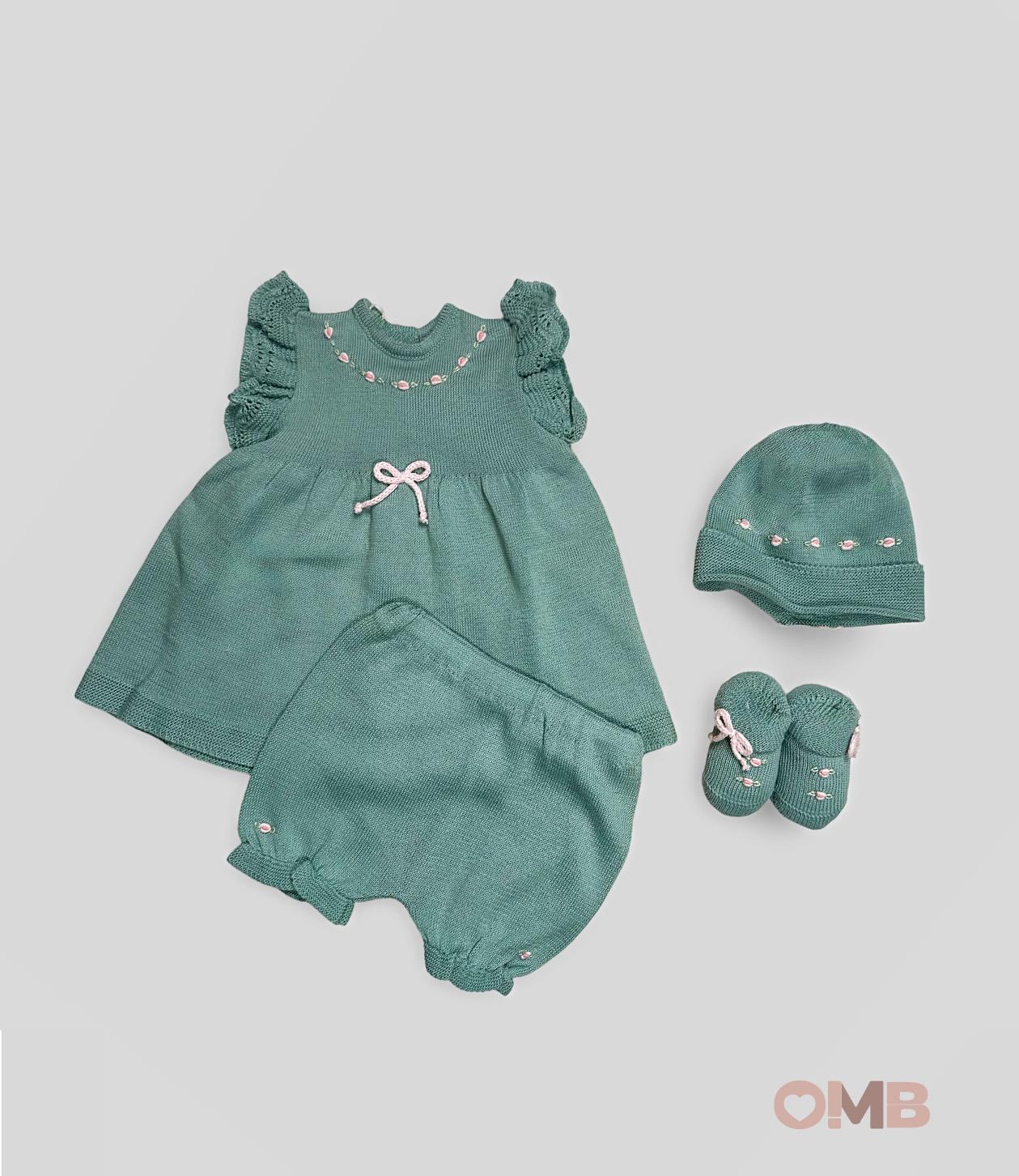 Completo Neonata BABY LORD 461 Verde 461 VERDE BABY LORD 