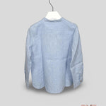 Camicia bambino ZHOE & TOBIA NLS3M azzurra<BR/> NLS3M AZZURRO ZHOE & TOBIA 