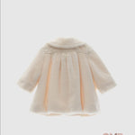 Cappotto Yoedu neonata 3981 Beige 3981 AVORIO YOEDU 