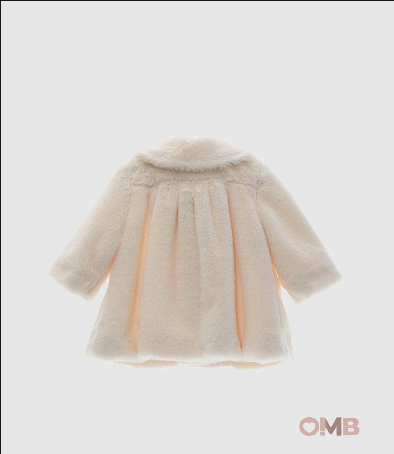 Cappotto Yoedu neonata 3981 Beige 3981 AVORIO YOEDU 