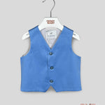 Gilet neonato Ambarabà 39165 blu 39165. BLU AMBARABA' 