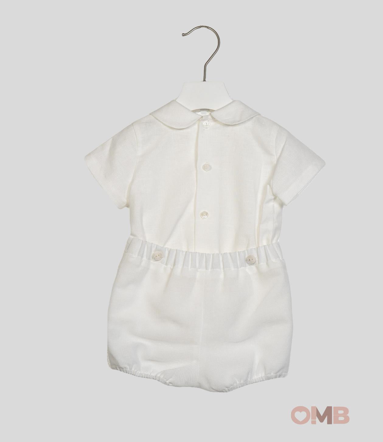 Completo Niseret neonato 5610 bianco 5610 PANNA NISERET 