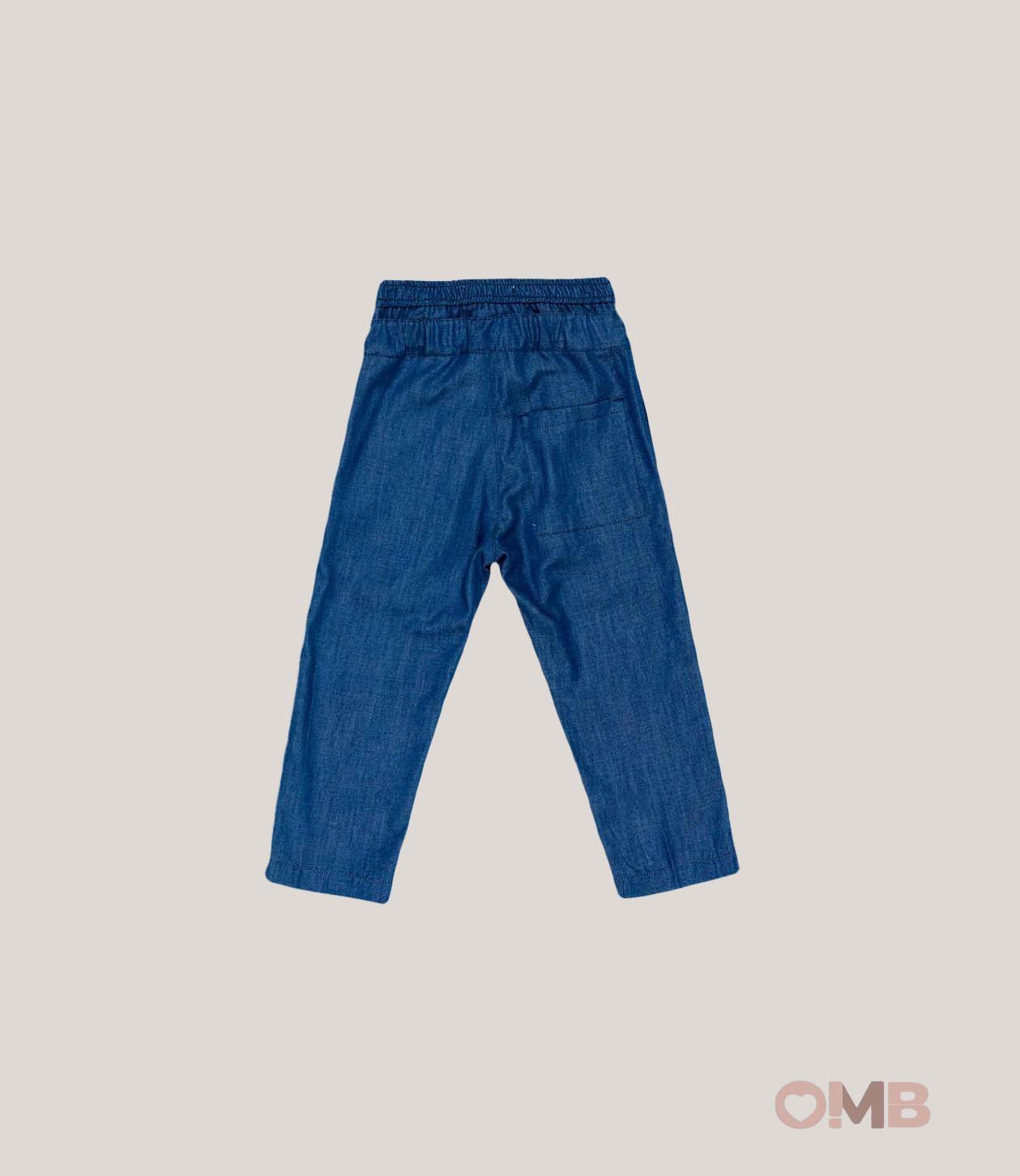 Pantalone MANUEL RITZ bambino 3408 Blu<BR/> 3408 BLU MANUEL RITZ 