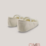 Ballerine Neonata Ambarabà 4112 bianche 4112 BIANCO AMBARABA' 