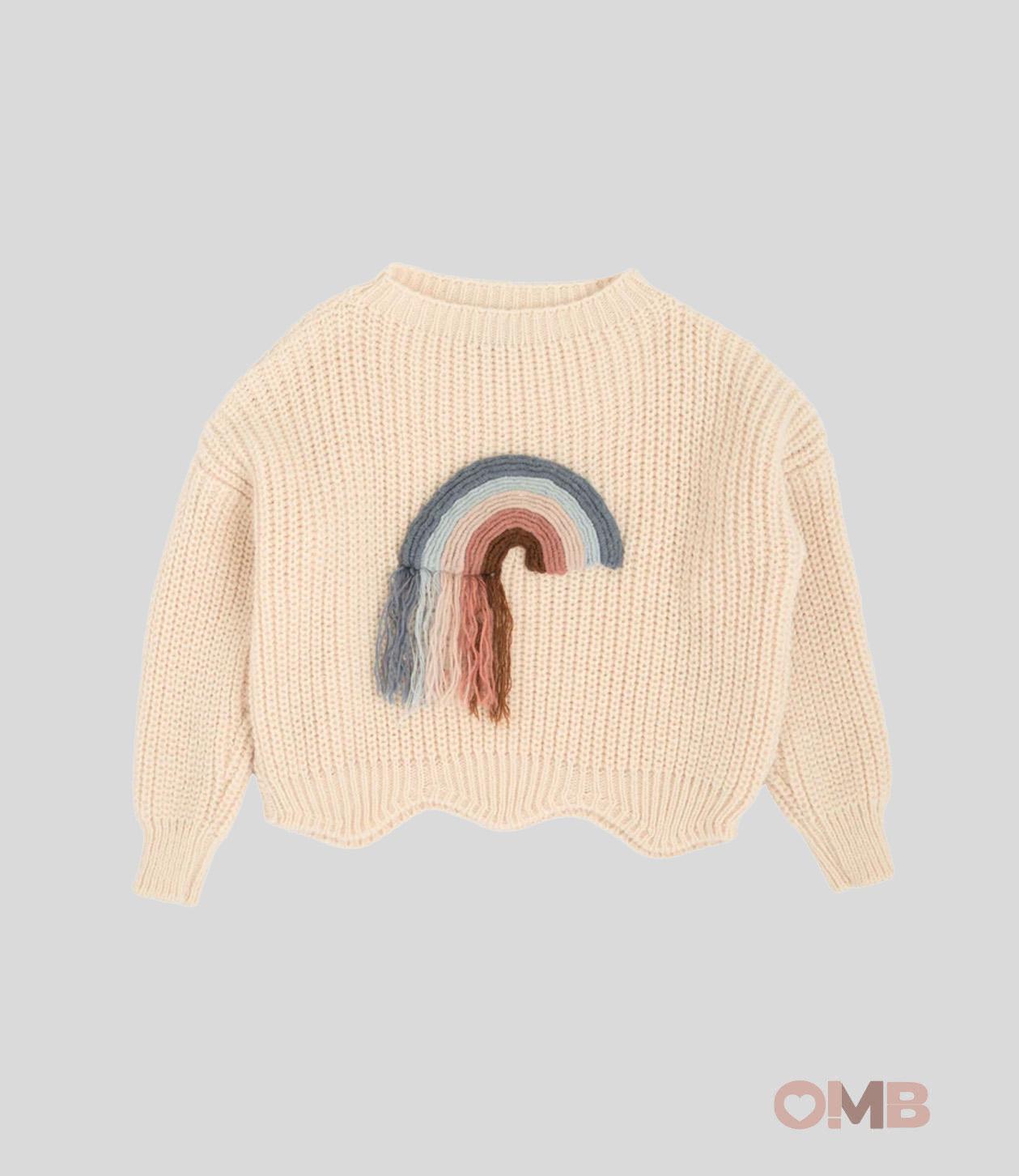 Maglione bambina MAGIL 27020 Beige 27020 PANNA MAGIL 