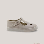 Scarpe bambino PANYNO B3202 Bianche<BR/> B3202 LINO BLANCO PANYNO 