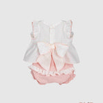 Completo CALAMARO BABY neonata 11277 Rosa 11277 ROSA CALAMARO BABY 