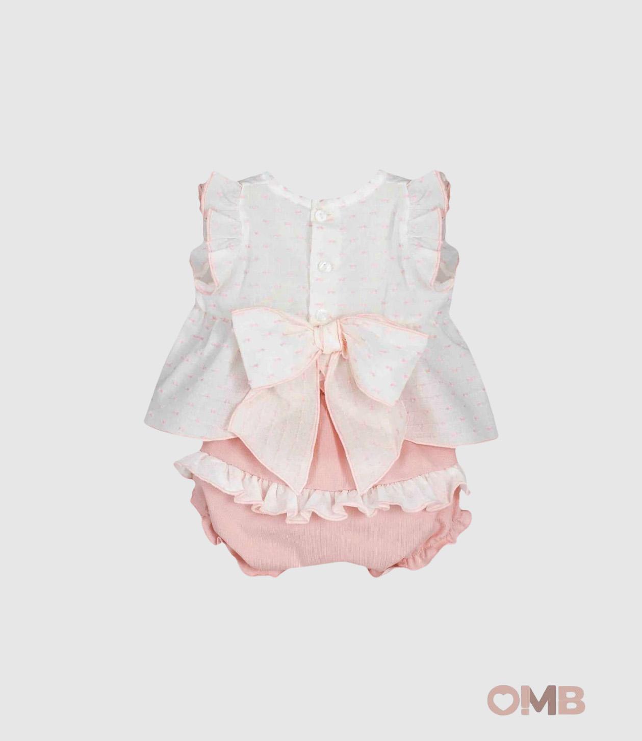 Completo CALAMARO BABY neonata 11277 Rosa 11277 ROSA CALAMARO BABY 