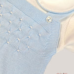 Tutina BABY LORD neonato 398 Cielo 398 CIELO-BIANCO BABY LORD 