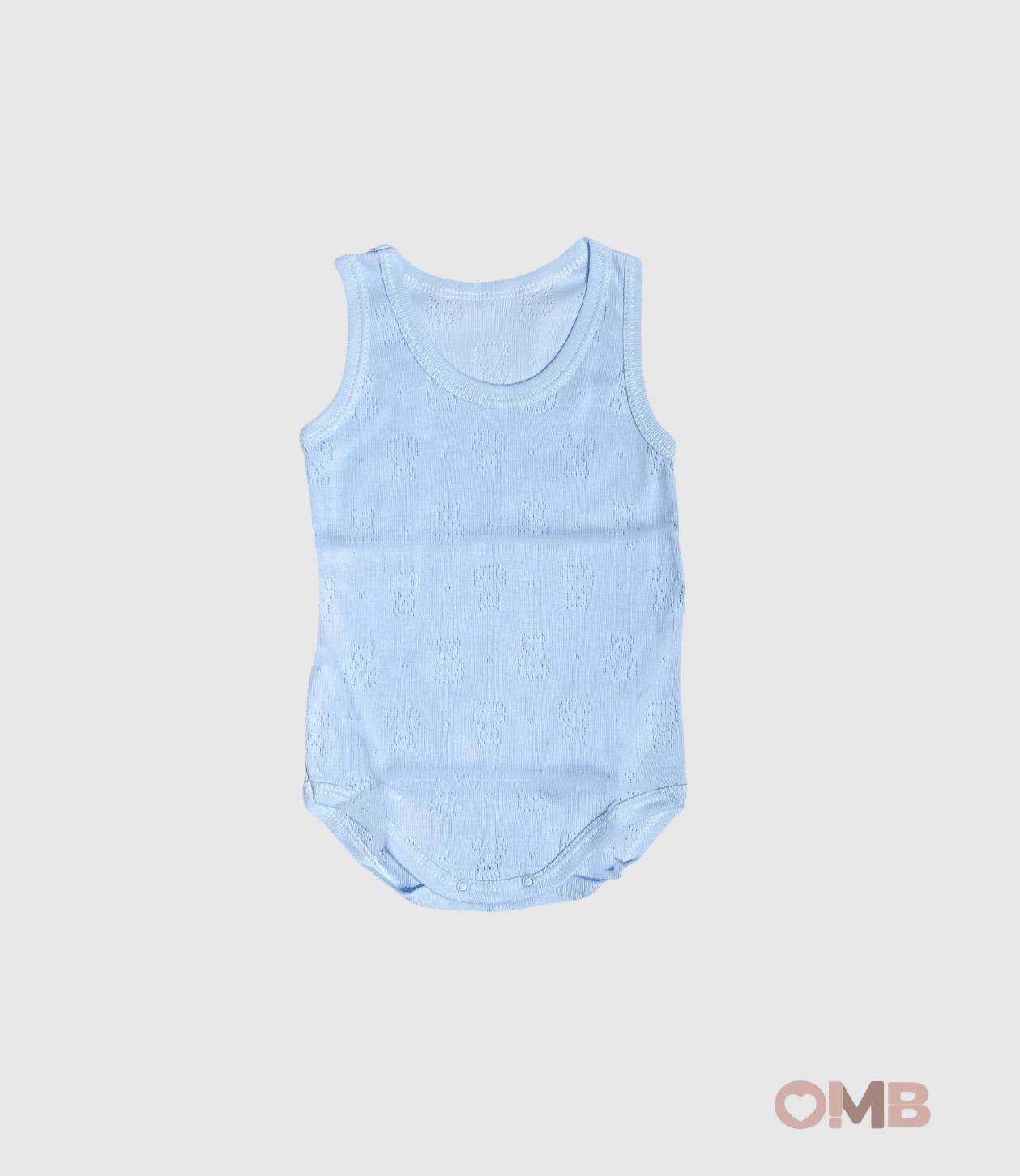 Body CALAMARO BABY neonato 01777 Celeste 01777 CELESTE CALAMARO BABY 